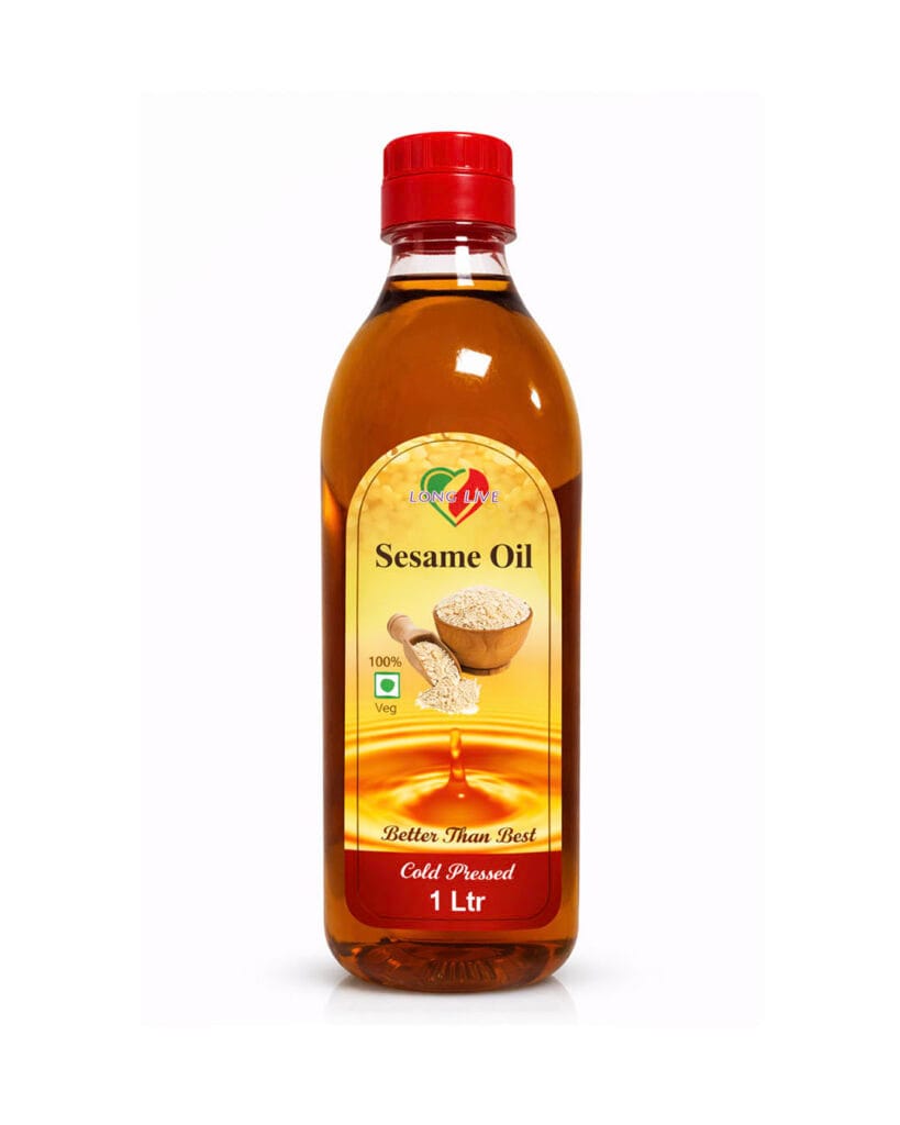organic cold pressed sesame oil